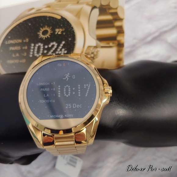 Michael Kors access gold Bradshaw Smart watch New - Picture 2 of 8